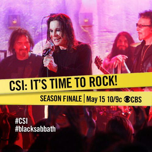 Black Sabbath Debut “End of the Beginning” on “CSI”