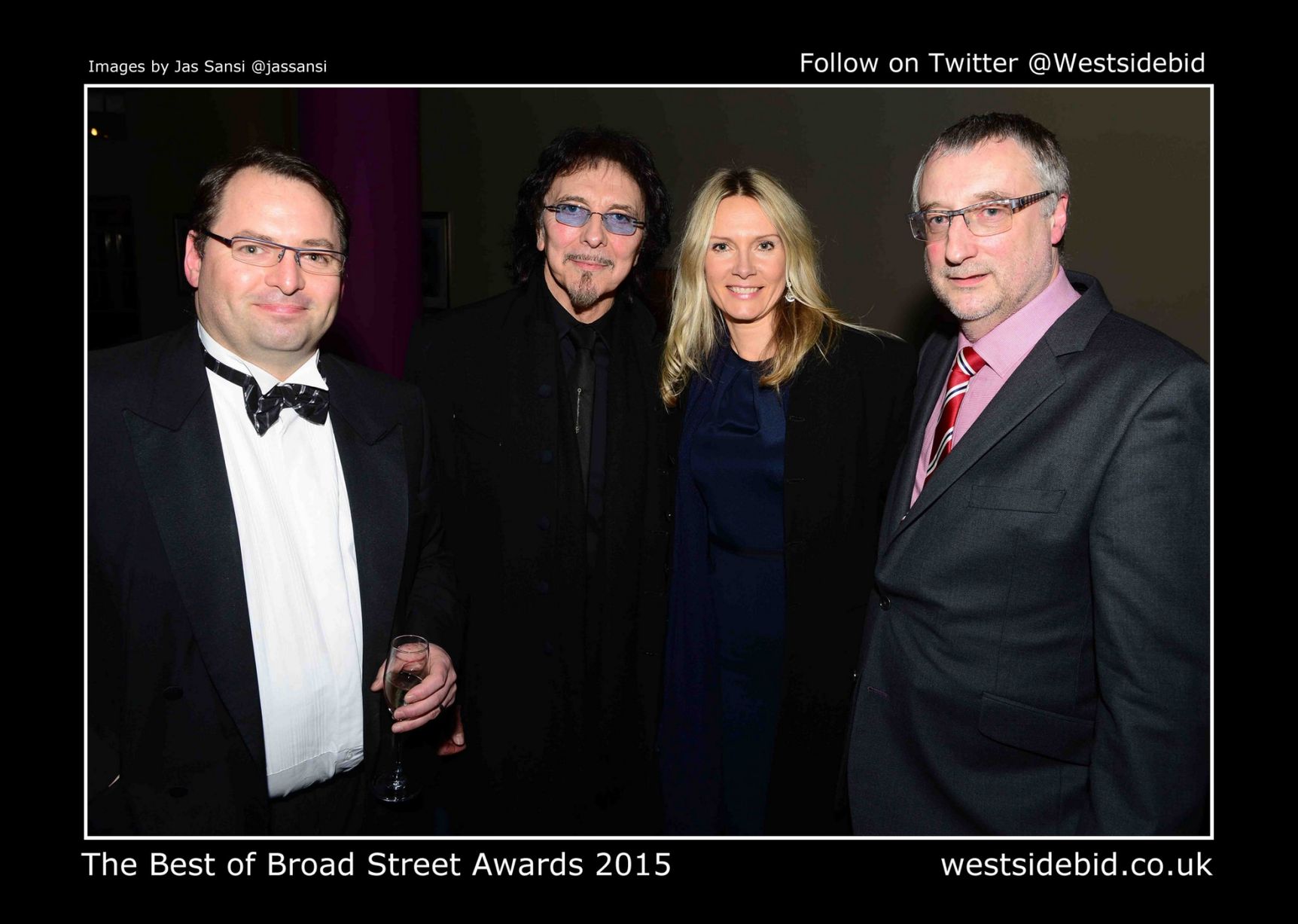 Tony Iommi in Birmingham for Best of Broad Street Awards