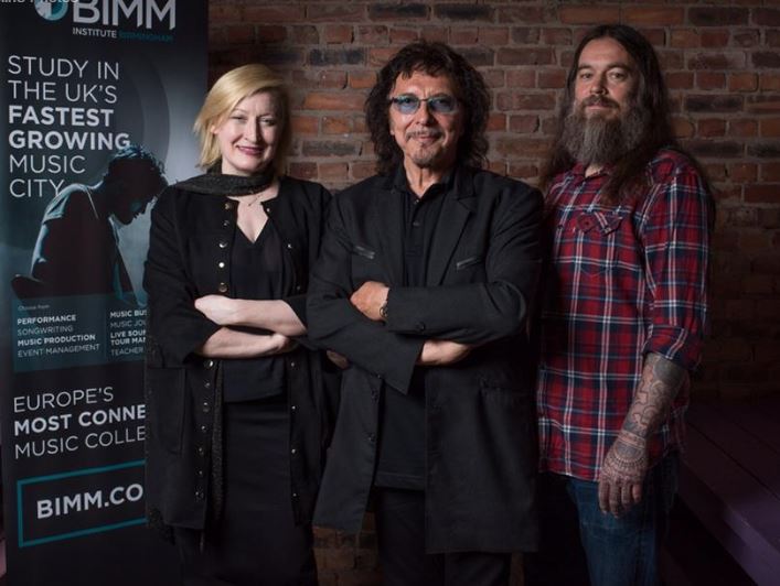  Tony Iommi launches the brand new scholarship at BIMM Birmingham