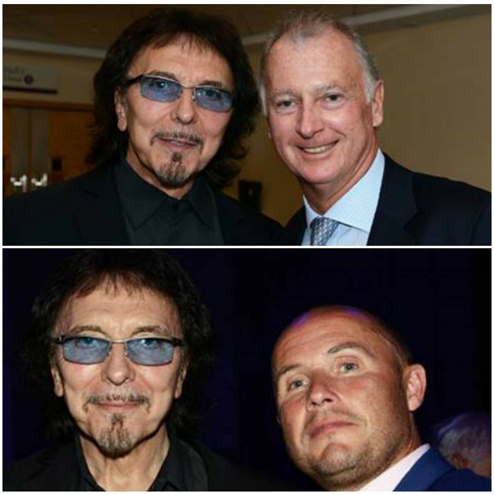 Tony is a guest at Anniversary Dinner of Birmingham Football Club