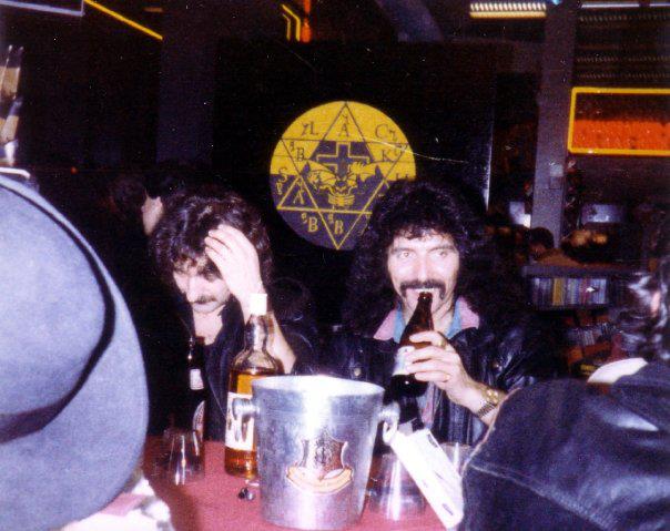 Tony at Tower Records in New York City during the Born Again tour. By Billy Cardinale