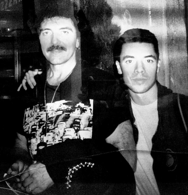 Tony in Florence, Italy in 1995. By Andrea Vitali