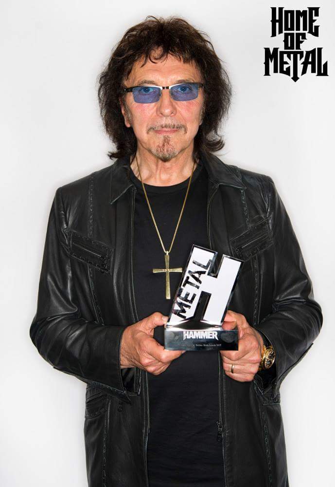 Tony Iommi awarded Golden God by Metal Hammer