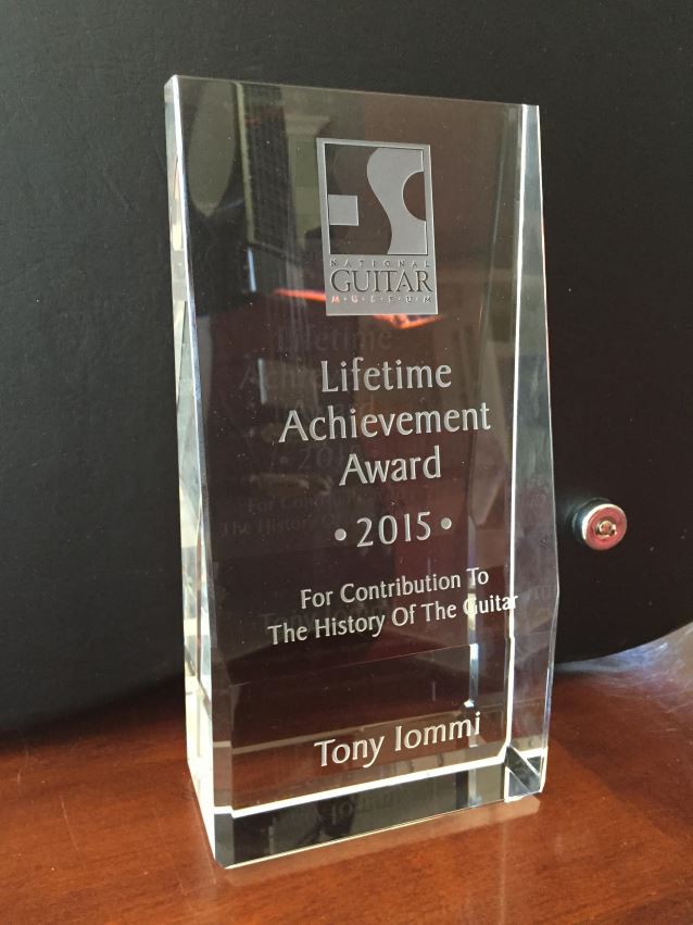 Tony Iommi gets Lifetime Achievement Award from National Guitar Museum