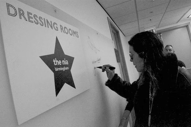 Sabbath boys open new dressing rooms at Birmingham's NIA